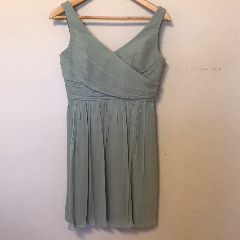 J. Crew Silk Chiffon Bridesmaid Dress